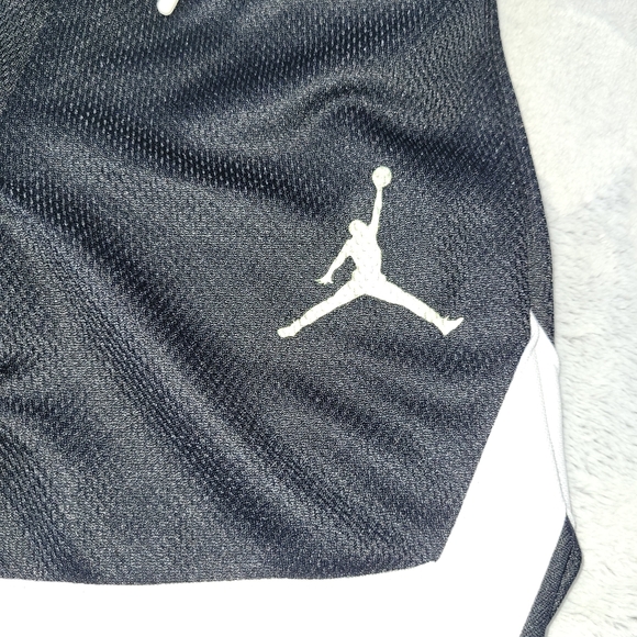 Nike Jordan Jumpman Toddler Size 4T 3-4 Yo Wild Tribe Blk & Wht Athletic Shorts - Picture 8 of 10